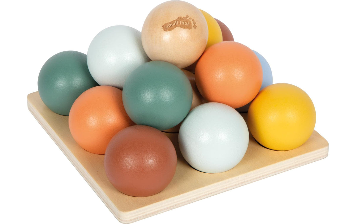 Montessori Sortierspiel mit Kugeln