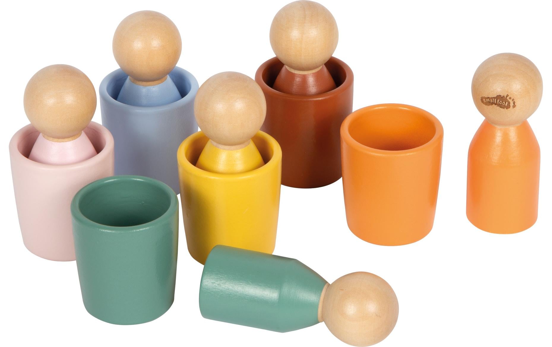 Montessori Sortierbecher mit Figuren