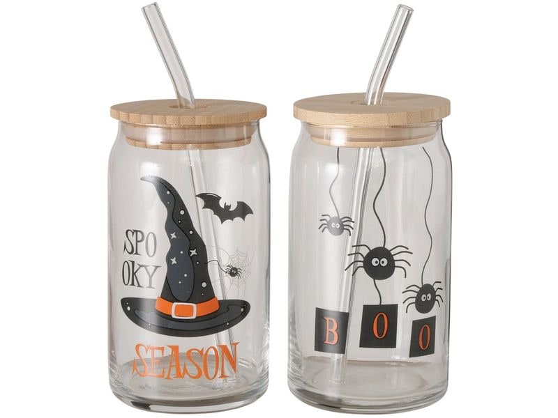 Boltze | Trinkbecher Spooky | ASSORTIERT, 1 Stück , 440ml