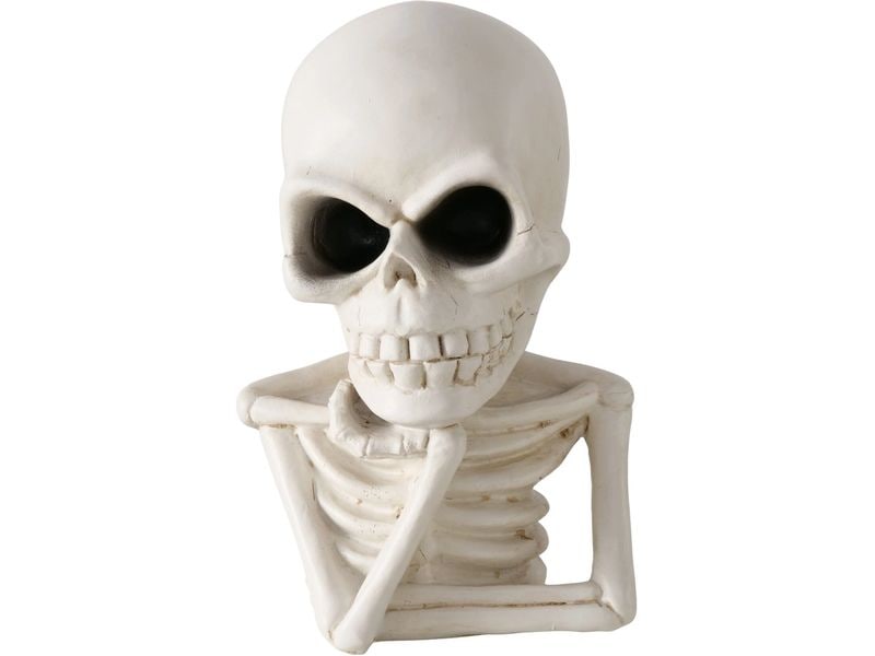 Boltze | Dekofigur Skull | Grösse: 6.5 x 11 x 17 cm