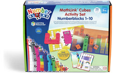 Learning Resources | MathLink Cubes Numberblocks | 1-10 Activity Set