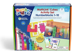 Learning Resources | MathLink Cubes Numberblocks | 1-10 Activity Set