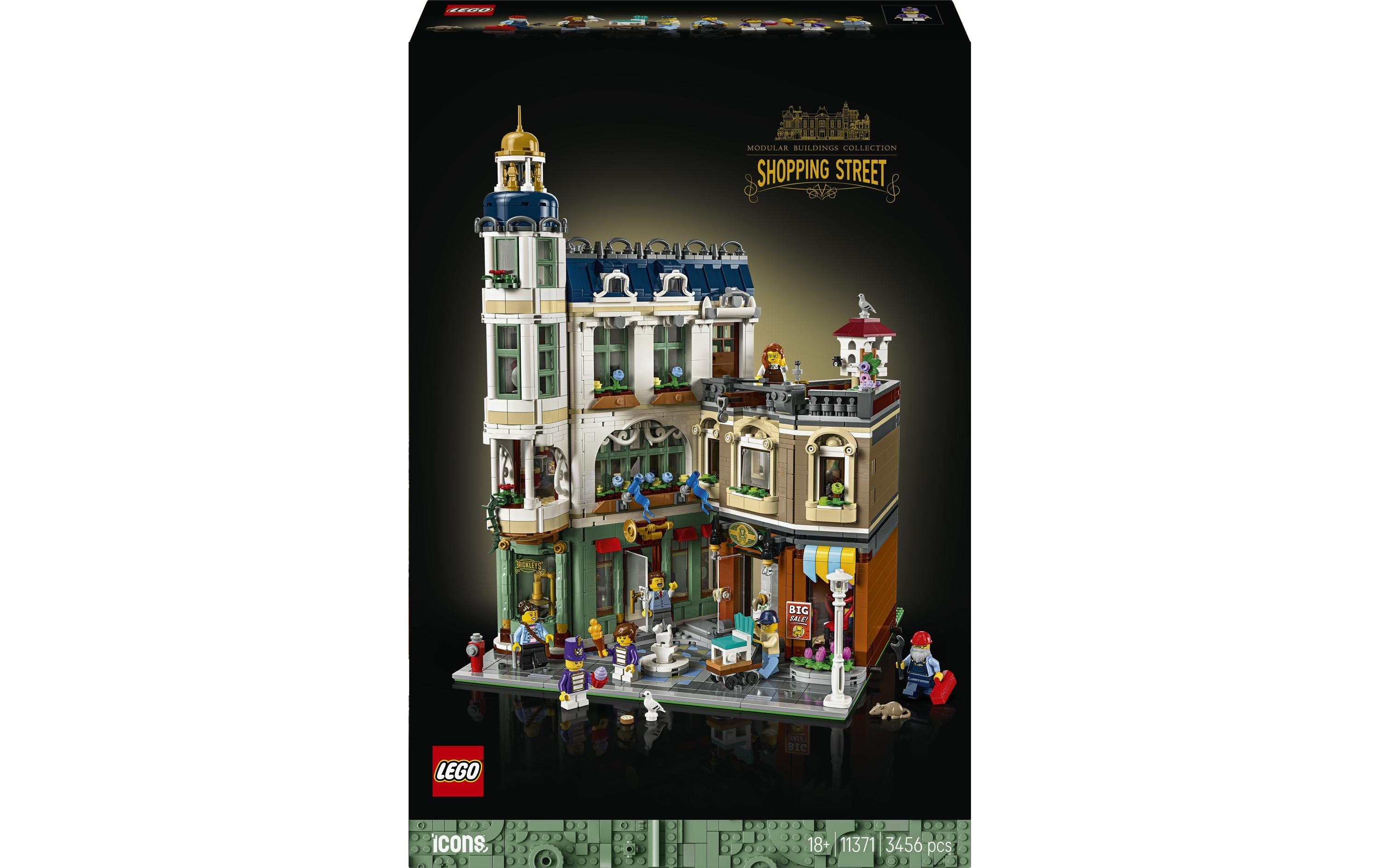 LEGO Icons Einkaufsmeile