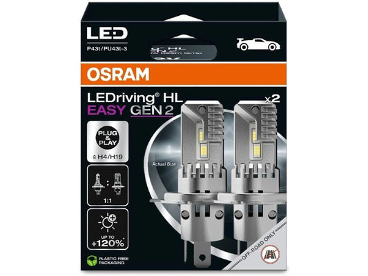 OSRAM | LEDriving Off-Road HL EASY GEN 2 | H4/H19/12V/24W