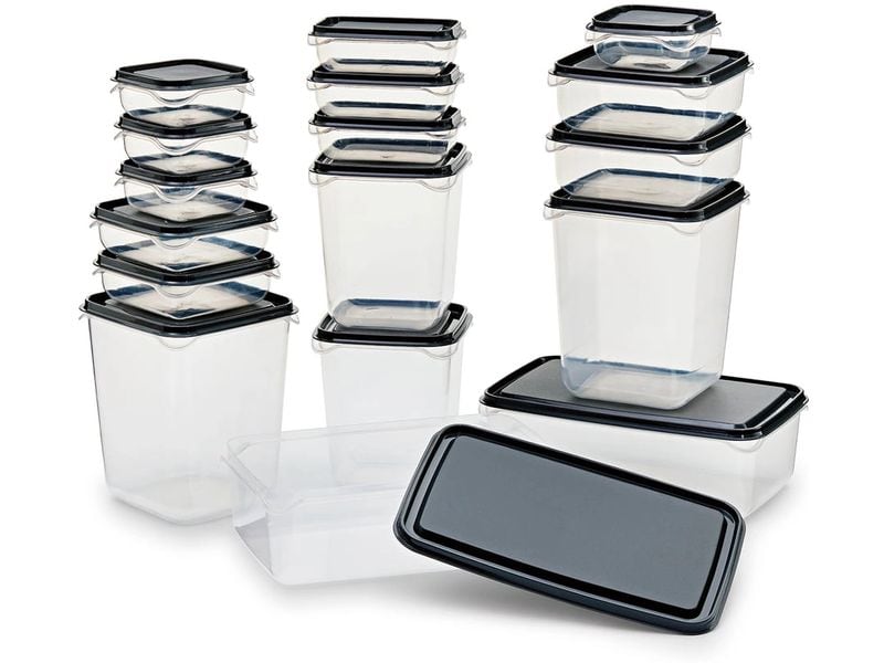 GOURMETmaxx | Frischhaltedosen 34 Teilig | Set 34-tlg. mit Deckel