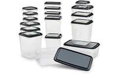 GOURMETmaxx | Frischhaltedosen 34 Teilig | Set 34-tlg. mit Deckel