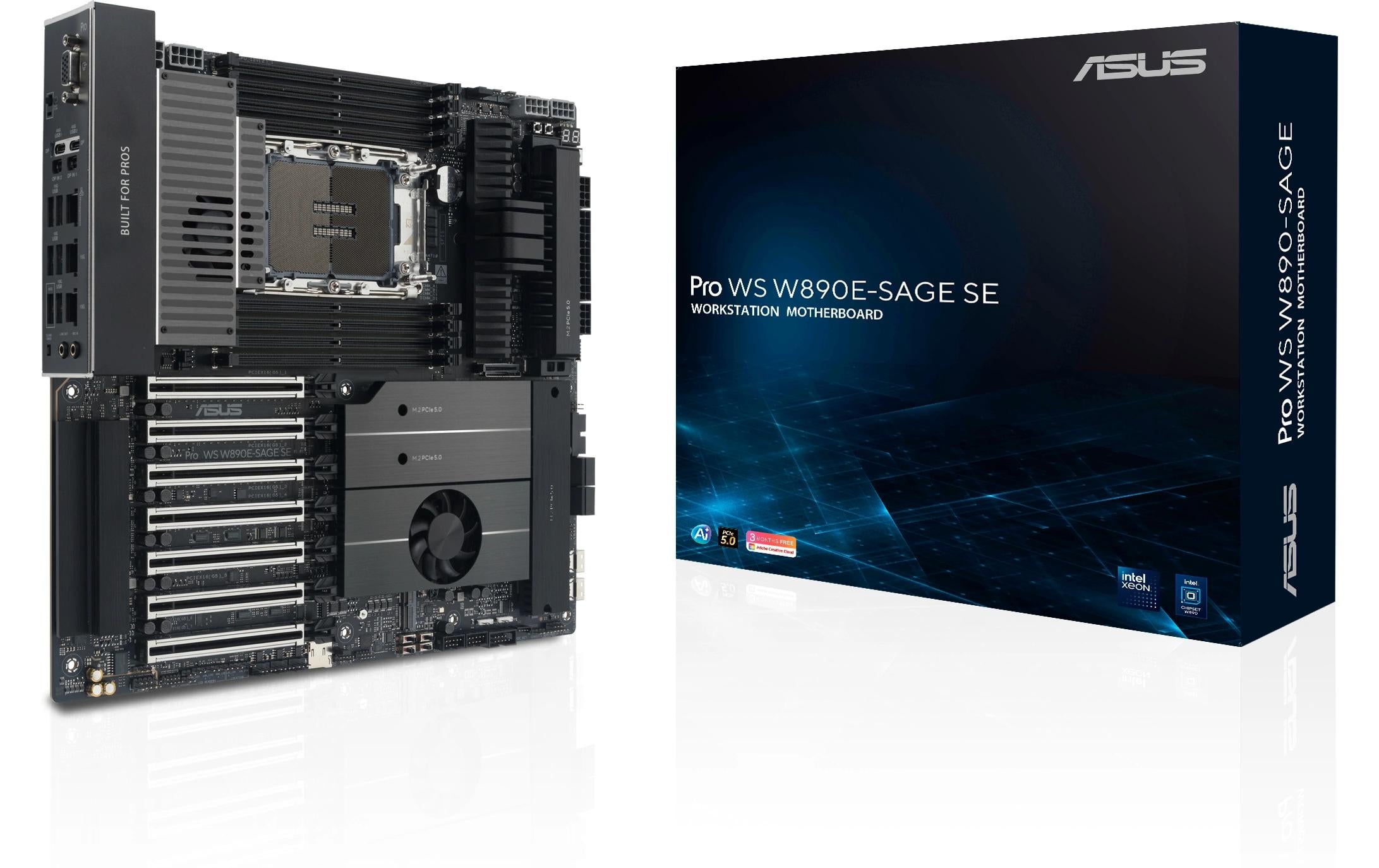 ASUS PRO WS W890E-SAGE SE, EEB, LGA4710-2