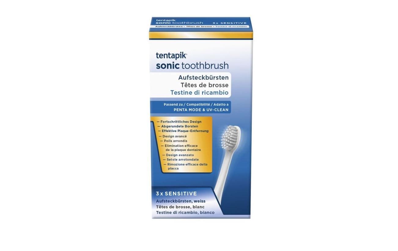 Tentapik Aufsteckbürsten Sensitive 3 Stk.
