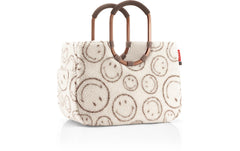 Reisenthel | loopshopper L | smiley teddy chocolate