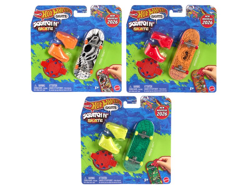 Hot Wheels | Skate Scratch Board N Skate | Assortiert