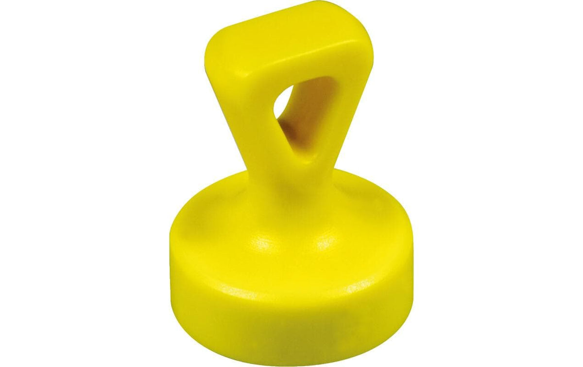 Berec Griffmagnet mit Öse, gelb, 2-er Set