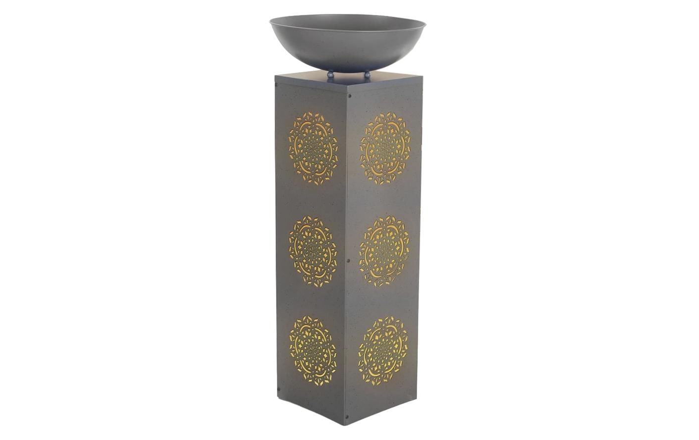 EASYmaxx LED-Dekosäule Beton