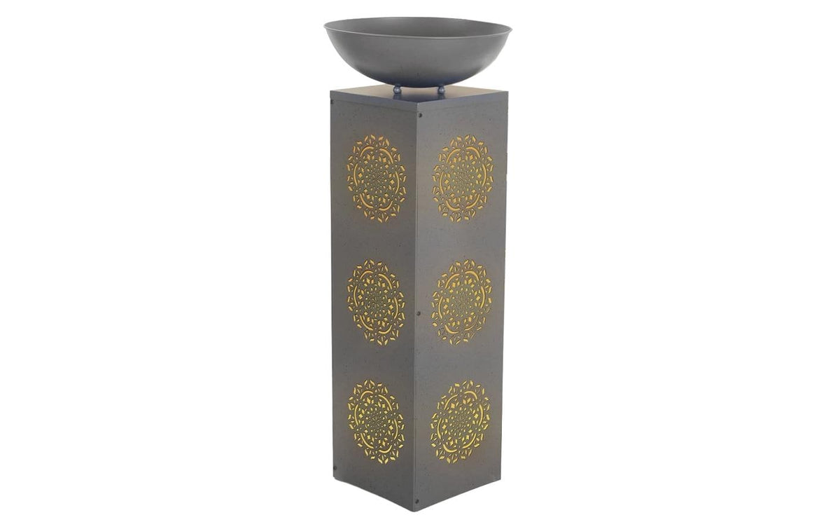 EASYmaxx LED-Dekosäule Beton