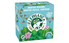 Eléphant Menthe. Mente,  Verveine