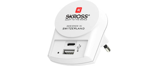 SKROSS World Adapter PRO+ USB AC30PD
