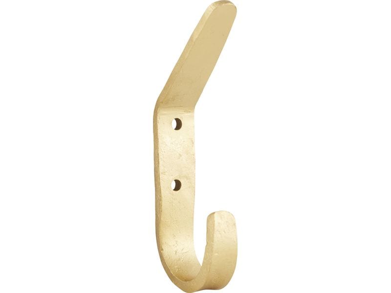 House Doctor | Wandhaken Forged | Länge: 12 cm, Eisen, Messing