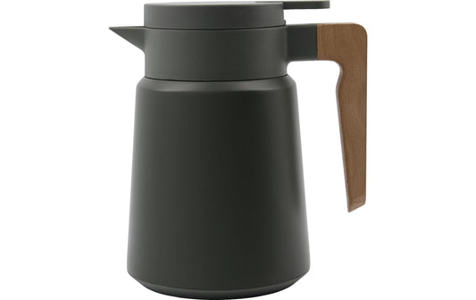 House Doctor | Thermoskanne Cole, 1 Liter | Grün, 20x8.45x13.5cm(HxBxL),Edelstahl,PP