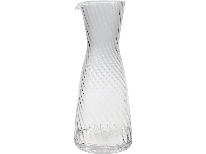House Doctor | Karaffe Rill, Glas | 25x8 cm (HxD), Glas, Transparent