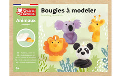 Graine Créative | Graine Bastelset Kerzen Modellieren | Wilde Tiere