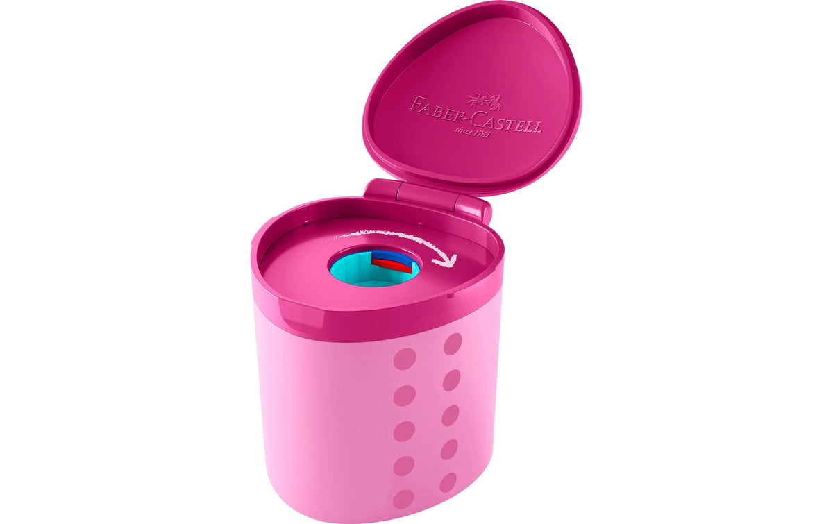 Faber-Castell Spitzdose Grippy pink