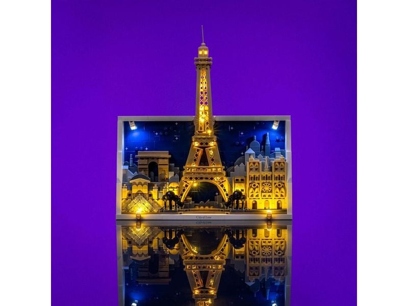 Light My Bricks | LMB 2.0 LED Licht Set LEGO 21064 | Paris Stadt der Liebe