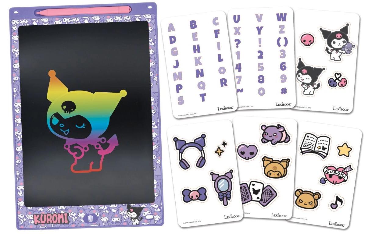 Kuromi multicolor learning drawing tablet