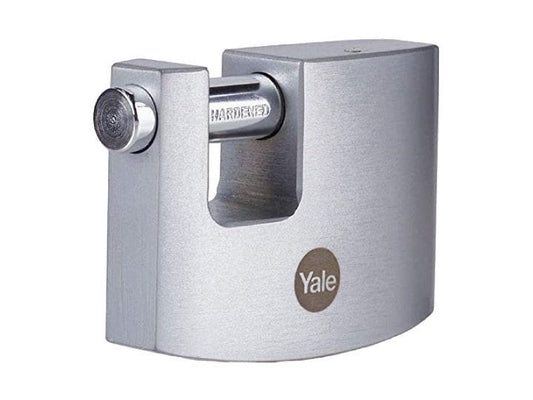 Yale | Block-Vorhängeschloss Y124B verchromt | 60/10