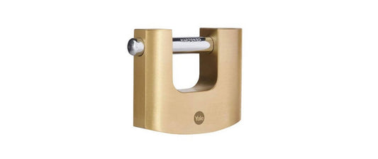 Yale | Block-Vorhängeschloss Messing Y114B 90/27
