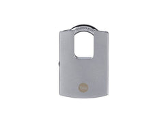 Yale | Vorhängeschloss Messing Y122B verchromt | 50/23