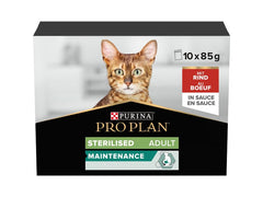 Purina Pro Plan | Proplan Sterilised Maintenance 10x85g | in Sauce Rind