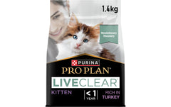 Proplan Liveclear Kitten 1.4kg