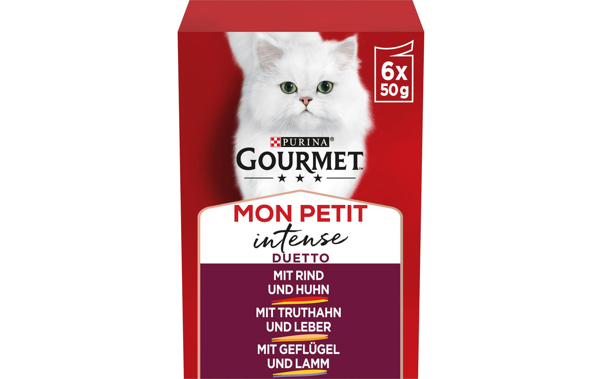 Gourmet Mon Petit Intense Duo 6x50g
