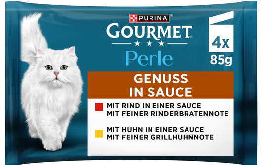 Gourmet Perle Genuss in Sauce 4x85g
