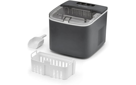 GOURMETmaxx | Eiswürfelmaschine 100 Watt | Selbstreinigungsfunktion inkl. Auffangbeh.