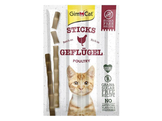 Gimpet | GimCat Sticks Geflügel | 4 Stück
