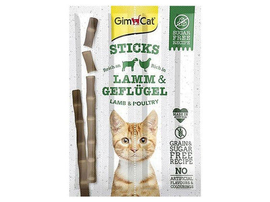 Gimpet | GimCat Sticks Lamm und Geflügel | 4 Stück