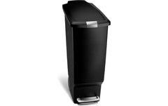 Simplehuman | Treteimer, 40L | Kunststoff, Schwarz