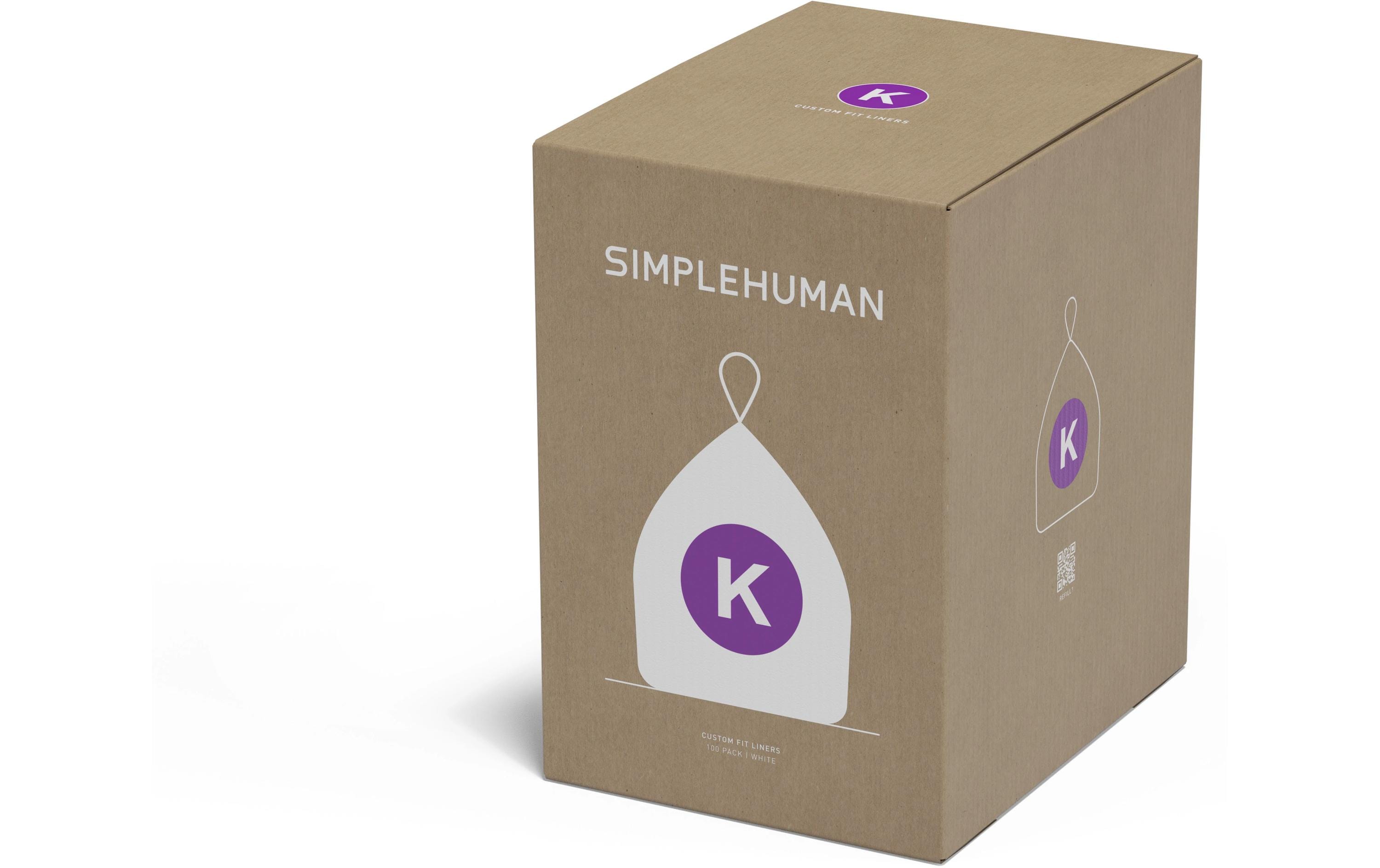 Simplehuman Müllbeutel für Abfalleimer, 45L