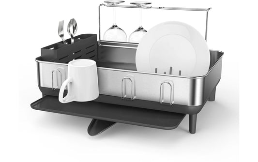 Simplehuman Abtropfgestell,Silber gebürstet