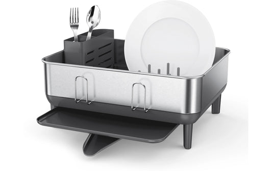 Simplehuman Abtropfgestell,Silber gebürstet