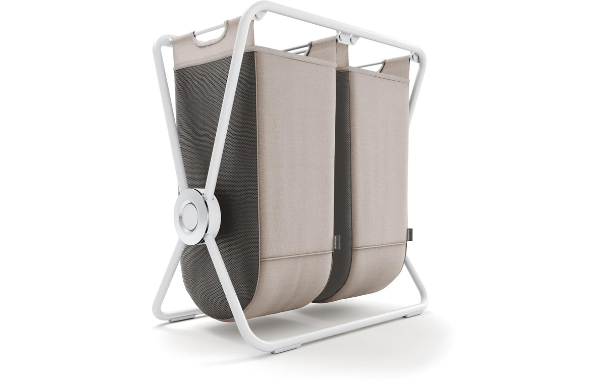 Simplehuman Wäschekorb double, 2x70 L