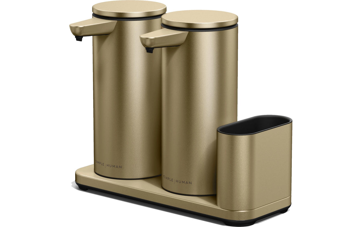 SimplehumanSensorspender mit Caddy,2x414 ml