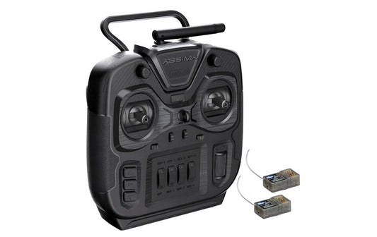 Absima | 4-Kanal Stick Fernsteuerung SR6S-EVO | 2.4GHz inkl. 2 Empfänger