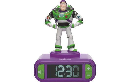 Lexibook | Buzz Night light Alarm Clock with sounds
