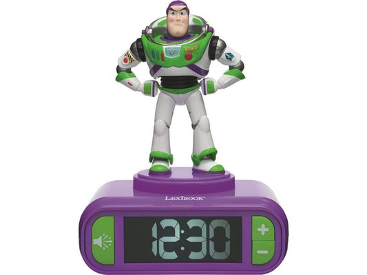 Lexibook | Buzz Night light Alarm Clock with sounds