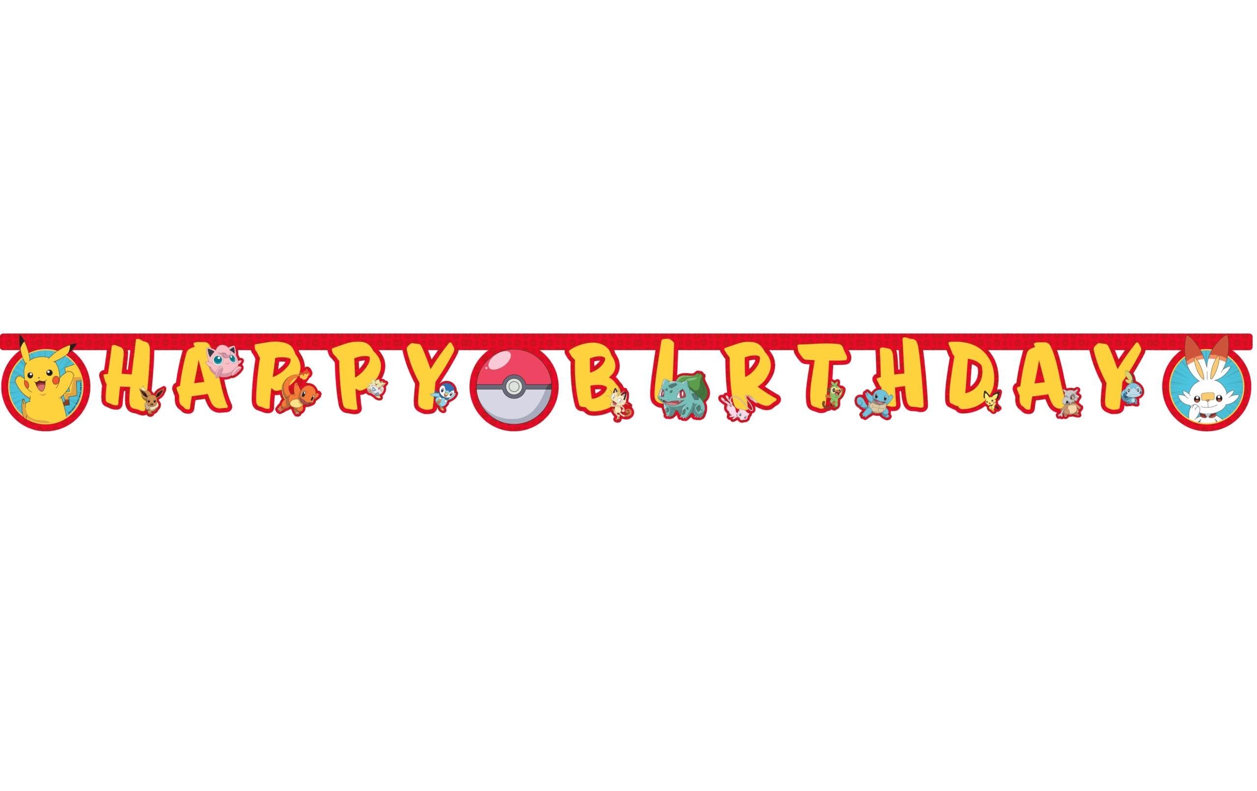 Fiesta Girlande BDay Pokemon