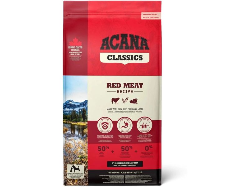 Acana | Dog TF Classics Red Meat Recipe | 14.5 Kg