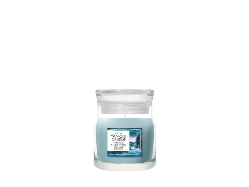 Yankee Candle Signature | Yankee Candle Winter Night Stars | Signature Small Jar