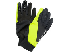 VAUDE | Kuro Fahrrad Handschuh, Gr. 10 | Unisex, Velohandschuh lang, neon yellow
