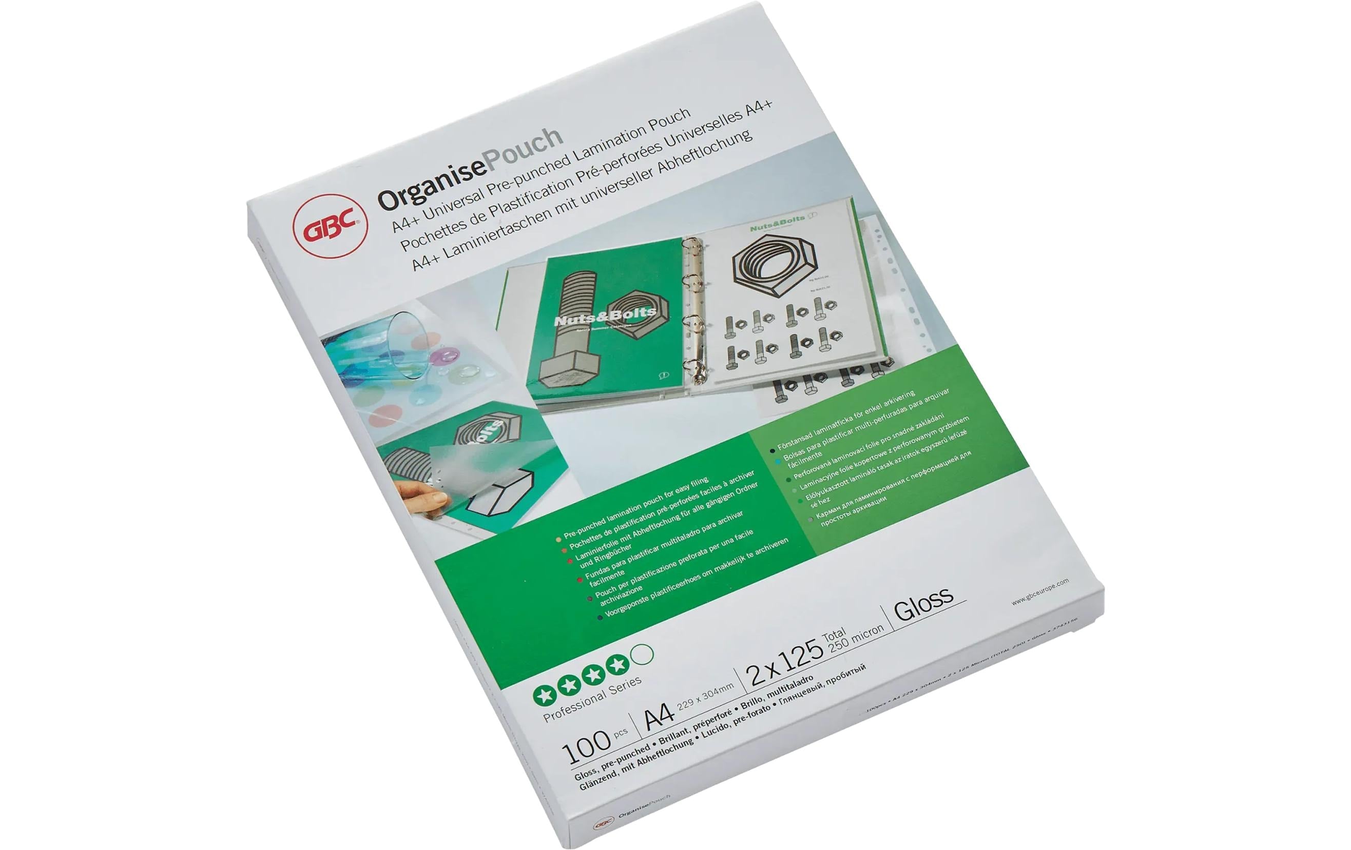 GBC Laminierfolie 125 Micron